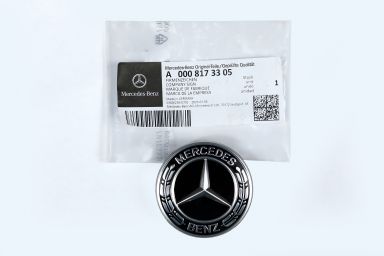 Mercedes-Benz S C E Class GENUINE Hood Standing Star Conversion to Flat Mount